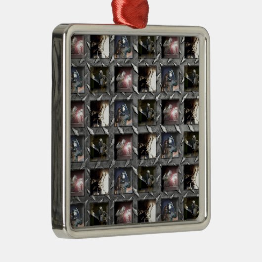 Welzijnspatroon Metalen Ornament (Rechts)