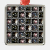 Welzijnspatroon Metalen Ornament (Voorkant)