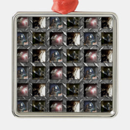 Welzijnspatroon Metalen Ornament