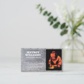 Welzijnswerk | Reservaten | Metaalstaal | Rivieren Visitekaartje (Staand voorkant)