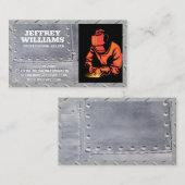 Welzijnswerk | Reservaten | Metaalstaal | Rivieren Visitekaartje (Voorkant / Achterkant)