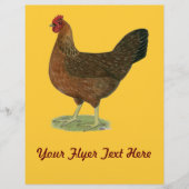 Welzomer Hen Flyer (Voorkant)