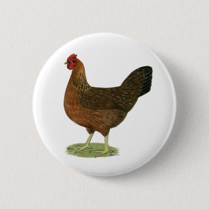 Welzomer Hen Ronde Button 5,7 Cm