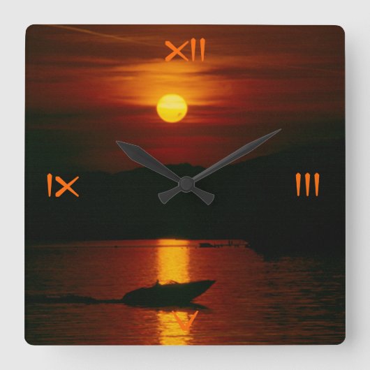 Wem die Zeit schlägt Vierkante Klok (Voorkant)