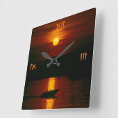 Wem die Zeit schlägt Vierkante Klok (Hoek)