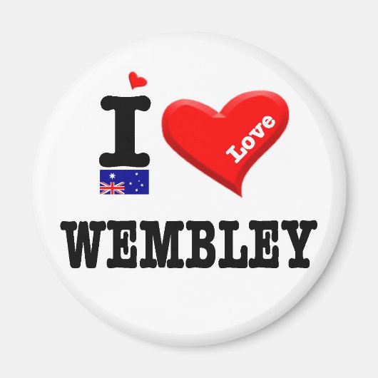 WEMBLEY - Ik hou van Magneet (Voorkant)