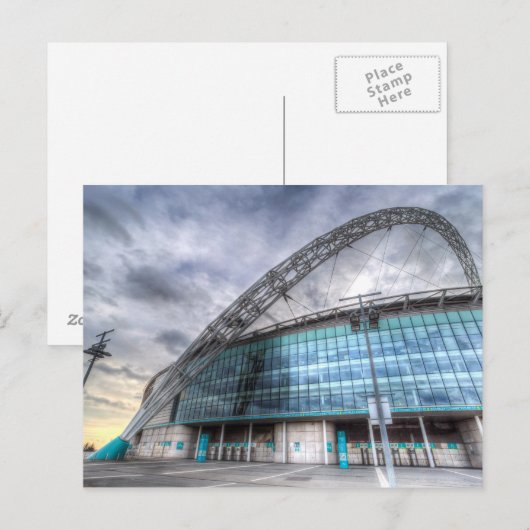 Wembley Stadium London Briefkaart (Voorkant / Achterkant)