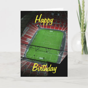 Wembley Stadium Verjaardag Kaart