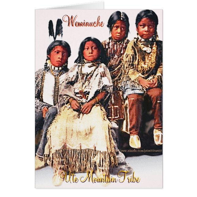 "Weminuche Band of Utes" (Voorkant)
