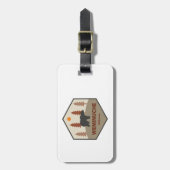 Weminuche Wilderness Colorado Beer Bagagelabel (Voorkant verticaal)