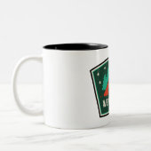 Weminuche Wilderness Colorado Camping Tweekleurige Koffiemok (Links)