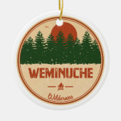 Weminuche Wilderness, Colorado Keramisch Ornament (Voorkant)