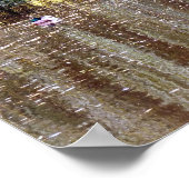 Wemmende reflectie wekken poster (Hoek)