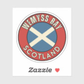 Wemyss Bay, Schotland Sticker (Vel)
