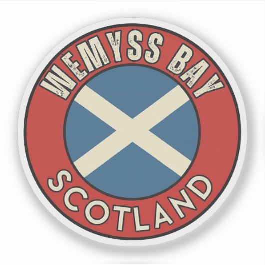 Wemyss Bay, Schotland Sticker (Voorkant)
