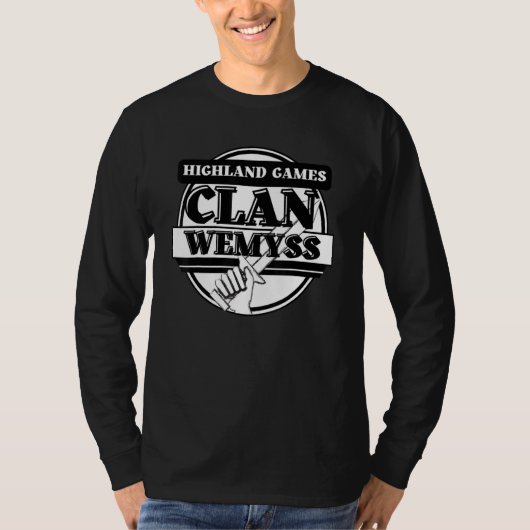 Wemyss Highland Games Scottish Clan T-shirt (Voorkant)