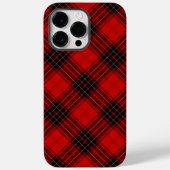 Wemyss tartan red black plaid Case-Mate iPhone case (Achterkant)