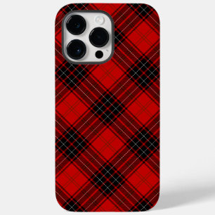 Wemyss tartan red black plaid Case-Mate iPhone 14 pro max hoesje