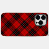 Wemyss tartan red black plaid Case-Mate iPhone case (Achterkant (horizontaal))