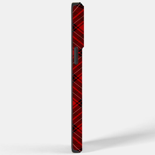 Wemyss tartan red black plaid Case-Mate iPhone case (Achterkant / Rechts)