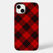 Wemyss tartan red black plaid Case-Mate iPhone case (Achterkant)