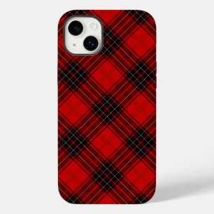 Wemyss tartan red black plaid Case-Mate iPhone 14 plus hoesje