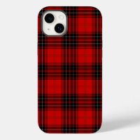 Wemyss tartan red black plaid