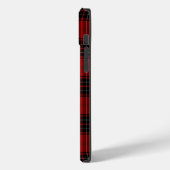 Wemyss tartan red black plaid Case-Mate iPhone case (Achterkant / Links)
