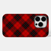 Wemyss tartan red black plaid Case-Mate iPhone case (Achterkant (horizontaal))