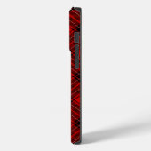 Wemyss tartan red black plaid Case-Mate iPhone case (Achterkant / Links)