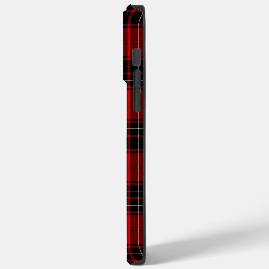 Wemyss tartan red black plaid Case-Mate iPhone case (Achterkant / Links)