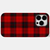 Wemyss tartan red black plaid Case-Mate iPhone case (Achterkant (horizontaal))