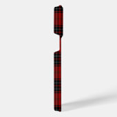 Wemyss tartan red black plaid iPhone hoesje (Rechterkant)
