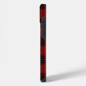 Wemyss tartan rood zwart geruit iPhone hoesje (Linkerkant)