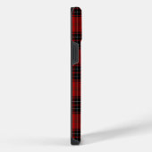 Wemyss tartan rood zwart geruit iPhone hoesje (Rechterkant)