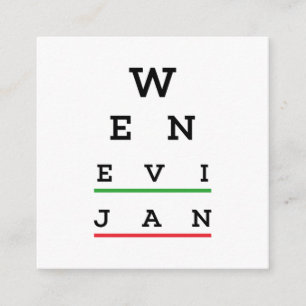 WEN EVIJAN INFORMATIEKAARTJE