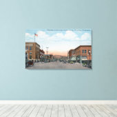 Wenatchee Ave Uitzicht uit Orondo Ave Canvas Afdruk (Insitu (Houten vloer))