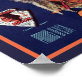 Wenatchee Chief Apples Advertentie Poster (Hoek)