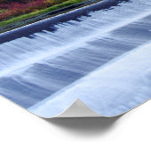 Wenatchee-dam in het najaar poster (Hoek)