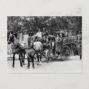 Wenatchee Fire Dept, 1911 Briefkaart