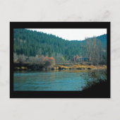 Wenatchee River, Leavenworth WA Mini Print Briefkaart (Voorkant)