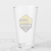 Wenatchee State Park, Washington Glas (Achterkant)