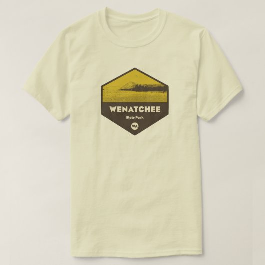 Wenatchee State Park, Washington T-shirt (Design voorkant)