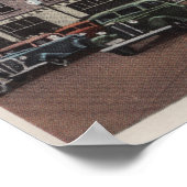 Wenatchee, Uitzicht van Wenatchee Ave. Poster (Hoek)