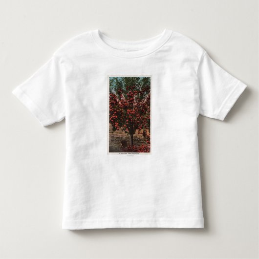 Wenatchee, WAA Wenatchee Valley Apple Tree Kinder Shirts (Voorkant)