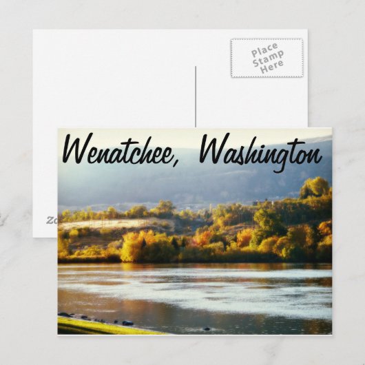 Wenatchee, Washington Briefkaart (Voorkant / Achterkant)
