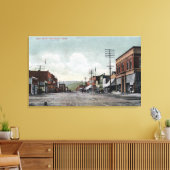Wenatchee, WashingtonView of Main Street Canvas Afdruk (Insitu (Woonkamer))