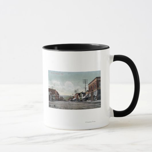 Wenatchee, WashingtonView of Main Street Mok (Rechts)