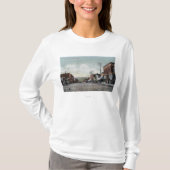 Wenatchee, WashingtonView of Main Street T-shirt (Voorkant)