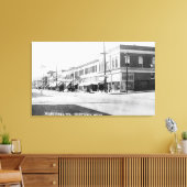 Wenatchee, WashingtonView of Wenatchee Avenue Canvas Afdruk (Insitu (Woonkamer))